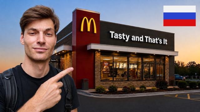 DEUTSCHER testet fake Fast-Food in Russland!