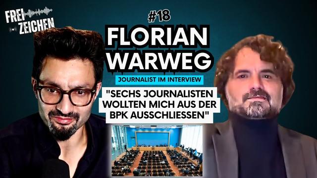 So fühlt sich die Bundespressekonferenz von innen an | Florian Warweg im Interview | FREIZEICHEN #18