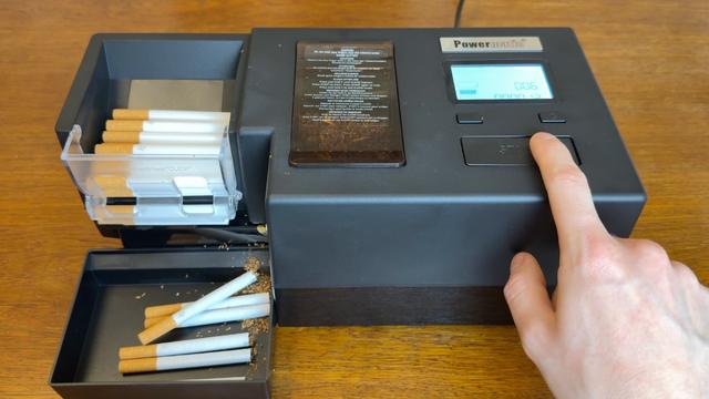 Vollautomatische Zigarettenstopfmaschine Powermatic 5 Plus Test & Unboxing