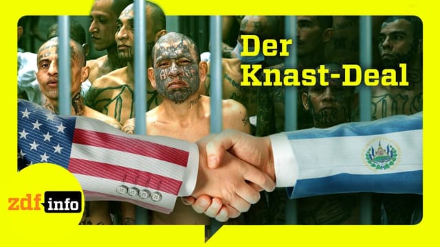 Mega-Gefängnis gegen Bandenbosse: So funktioniert El Salvadors Deal mit Trump | ZDFinfo Doku