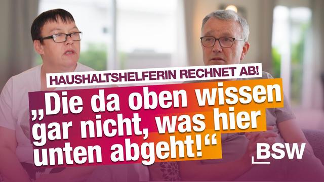Haushaltshelferin: „Ich bin jetzt fast 56 und schon jetzt am Ende...“ 💔