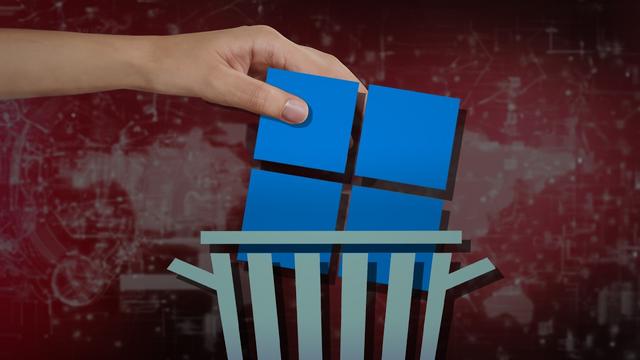 Zeit, Windows zu deinstallieren