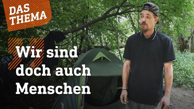 Zelt aufgeschlitzt und reingepinkelt – Gewalt gegen Obdachlose eskaliert | hessenschau DAS THEMA