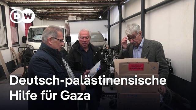 Deutsch-palästinensische Hilfe für die Menschen in Gaza | DW Nachrichten