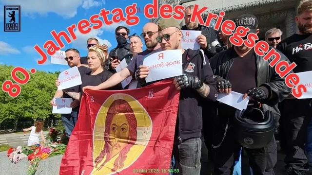 9. Mai Feiern zum 80. Jahrestag des Kriegsendes, in 1080p