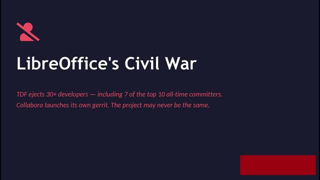 The MASSIVE Civil War Tearing LibreOffice Apart (30+ Devs Kicked Out!) 🚨