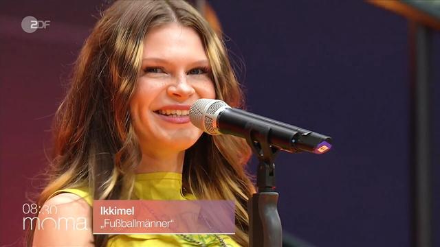 ZDF - Erster Auftritt von Ikkimel im Morgenmagazin (08:28 Uhr), 06.07.2026