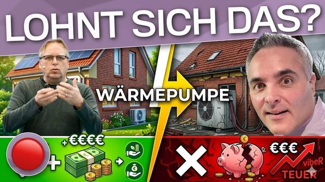 FAST immer: Keine Wärmepumpe einzubauen ist Dummheit! 🤷🏽‍♂️ | Strombocks Senf