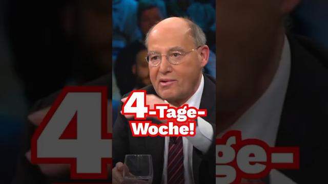 Gregor Gysi: WENIGER Arbeiten, MEHR vom Leben!