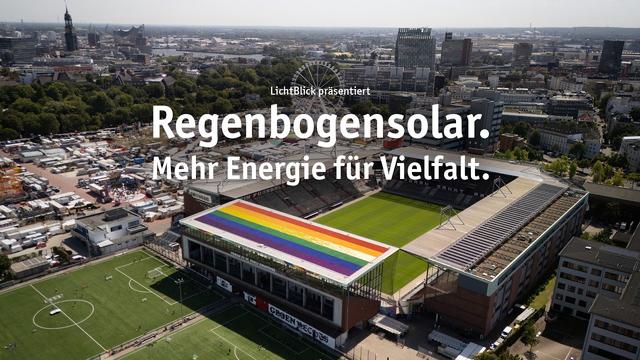 Regenbogensolar. Mehr Energie für Vielfalt.