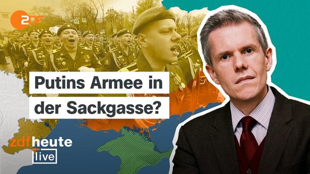 Ukraine: Stillstand an der Front – Militärökonom Keupp zu Kiews Einsatz von Drohnen | ZDFheute live
