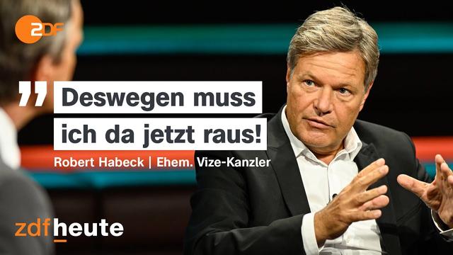 Was Robert Habeck wirklich zum Rücktritt bewegte | Markus Lanz vom 27. August 2025