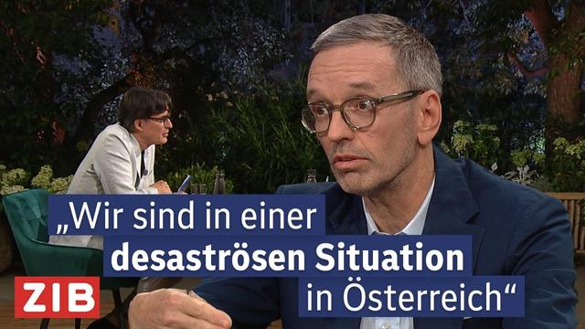 ORF-Sommergespräch mit FPÖ-Chef Herbert Kickl | 08.09.2025