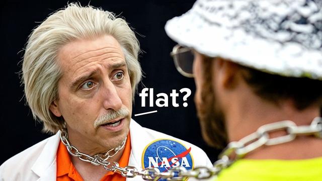 I Trapped a NASA Scientist and a Flat Earther for 24 Hours