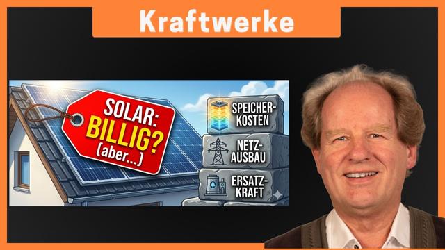 Kraftwerke und Stromkosten: Was ist wirklich so teuer? | Prof. Dr. Eduard Heindl Energievortag #023
