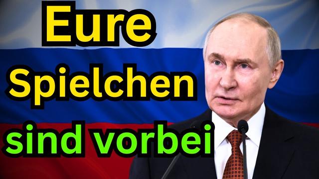 Putin macht eine harte und saftige Ansage an die aggressive EU und NATO