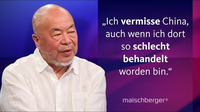 Ai Weiwei im Gespräch über China, seine Inhaftierung und Meinungsfreiheit | maischberger