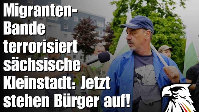 Migranten-Bande terrorisiert sächsische Kleinstadt: Jetzt stehen Bürger auf!