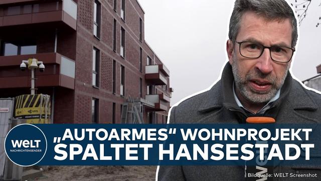 WOHNUNGSNOT IN HAMBURG: Mietvertrag nur für Autofreie! Dieses Projekt polarisiert die Hansestadt