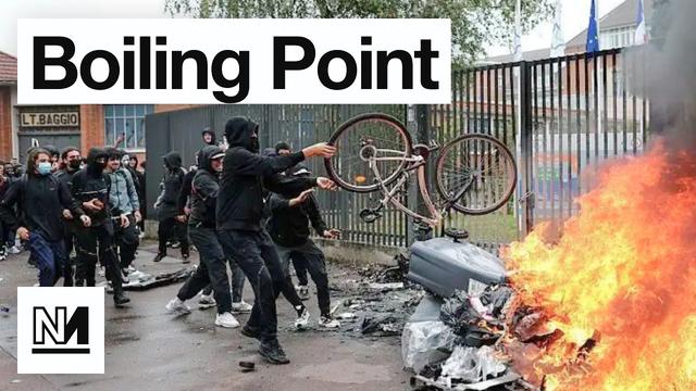 French Students SET FIRE To Schools In Nationwide Protests