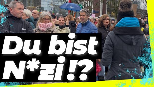 Eine MIGRANTIN rastet wegen der AfD komplett aus !?