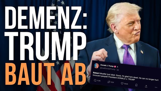 Trump kann seinen geistigen Verfall nicht mehr verstecken