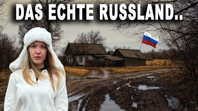 Reales Leben im russischen Dorf in schwierigen Zeiten