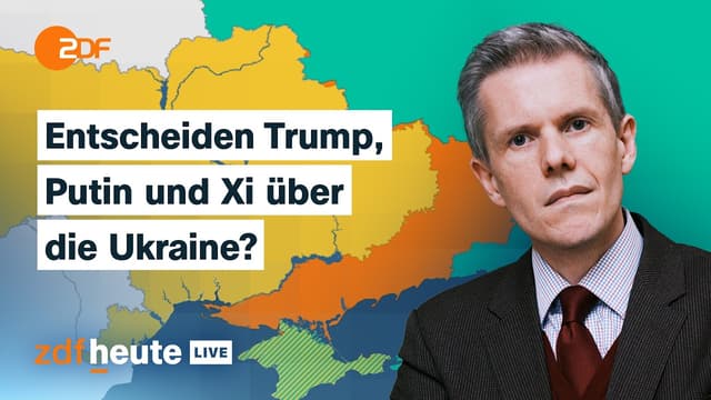 Midterms, möglicher Gipfel ohne Kiew, Lage in Oleschky: Analyse mit Marcus M. Keupp | ZDFheute live