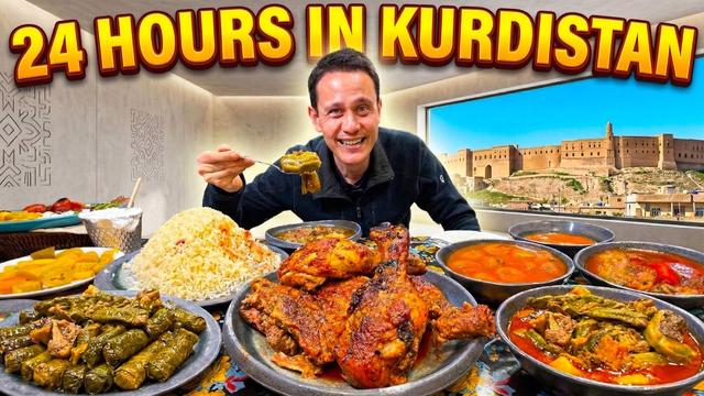 I Ate Kurdish Street Food in Kurdistan!! (7000 Years of History)