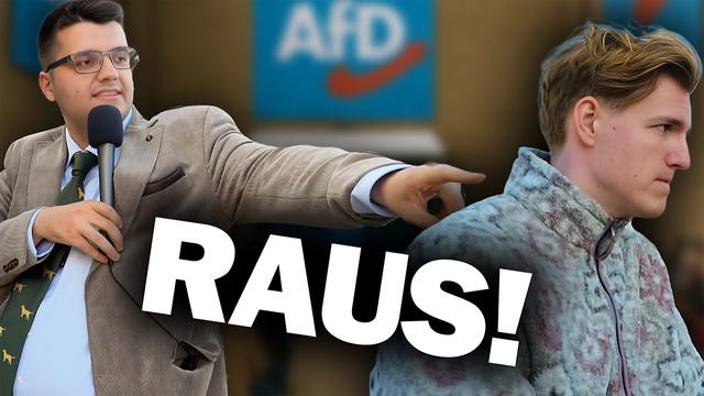 Ich habe MARCANT vom AfD-Fest GEWORFEN! 💙💀