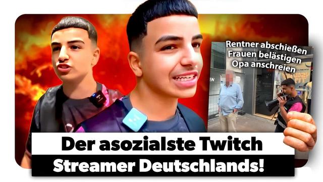 Deutscher Streamer belästigt & beleidigt auf Twitch Frauen & Rentner aufs Übelste