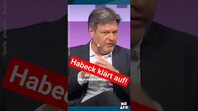 Habeck klärt Söder auf
