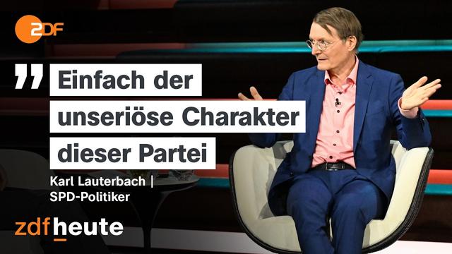 Lauterbach kritisiert Strack-Zimmermann für Parteivorsitzenden-Wahl | Markus Lanz vom 02. Juni 2026