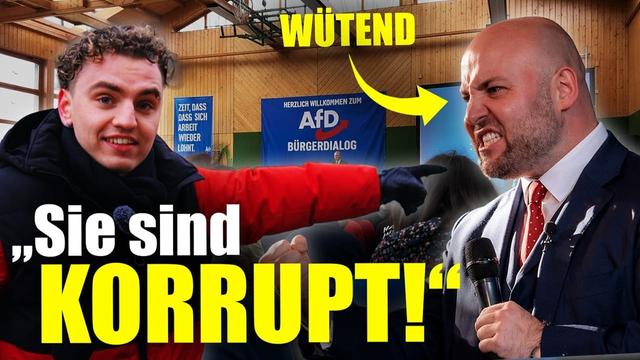 Ich SPRENGE Undercover AfD Bürgerdialog 🤯