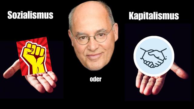 Gregor Gysi macht Propaganda gegen Kapitalismus