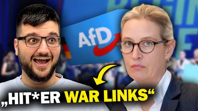 Alice WEIDEL BLAMIERT sich KOMPLETT!💀💙