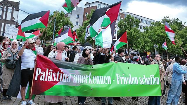 Palästina-Demo "Tag der Naksa" am 07.06.2025 in Hannover #freepalestine