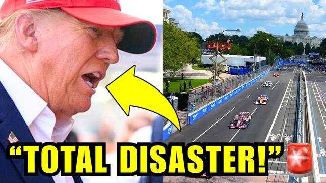 🚨Trump's White House Grand Prix Just Got LAUGHED OUT OF DC, YIKES