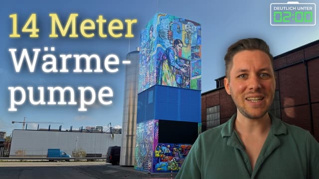 Warum man in Bremen Wärmepumpen jetzt hochkant baut | in deutlich unter 2 Minuten