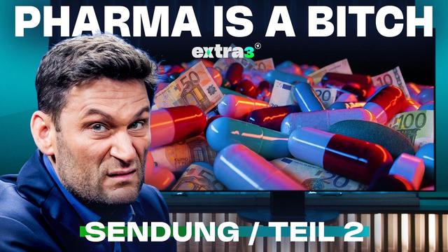 Pharmaindustrie erpresst Warken: Medikamente gegen Milliarden | extra 3 vom 11.06.2026 · Teil 2/2