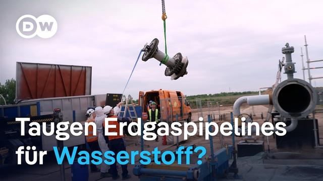Wie alte Erdgasleitungen für grünen Wasserstoff umgebaut werden