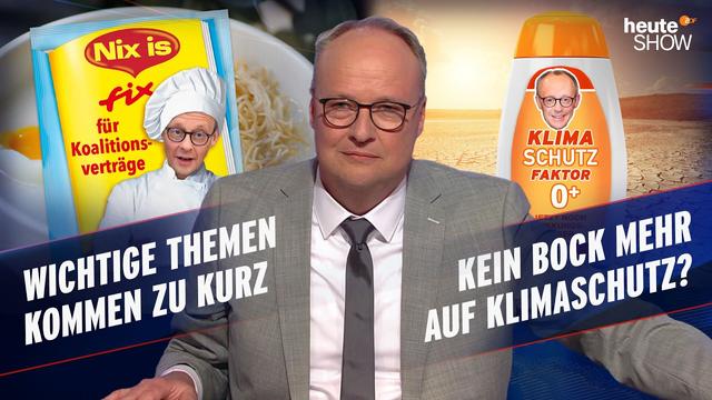 Kaum Substanz? Das steht WIRKLICH im schwarz-roten Koalitionsvertrag | heute-show vom 25.04.2025