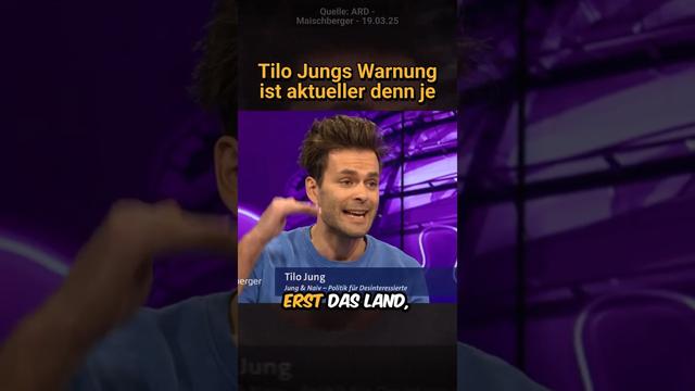 Die Neoliberale Politik muss aufhören