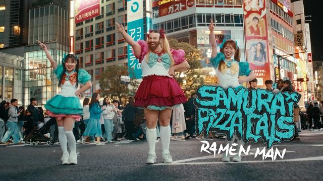 Samurai Pizza Cats - RAMEN-MAN (OFFICIAL VIDEO) feat. BABYBEARD