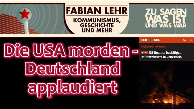 Die USA morden - Deutschland applaudiert