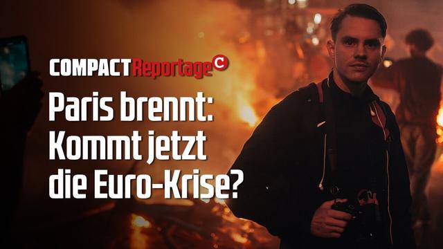 Im brennenden Paris: Kommt die neue Euro-Krise?