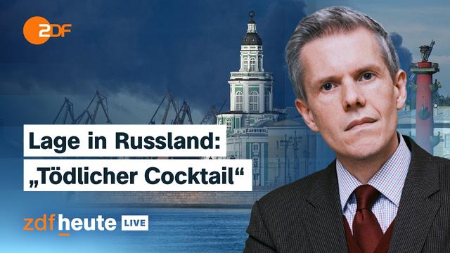 Scheitert Russland unter Putin wie die Sowjetunion? Analyse mit Militärökonom Keupp | ZDFheute live