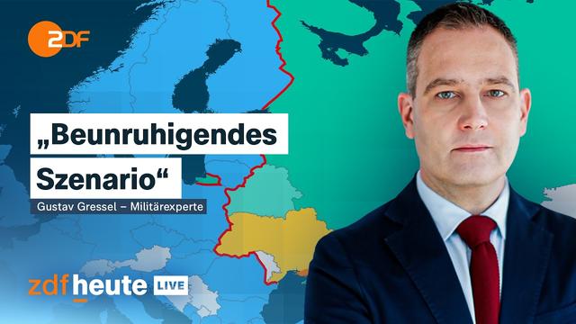 Angriff auf die Nato-Ostflanke? Wie wahrscheinlich eine russische Invasion ist | ZDFheute live