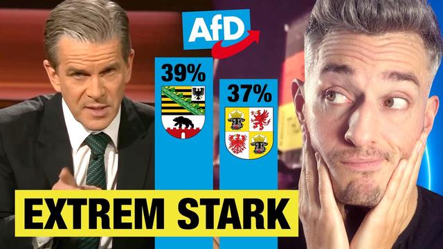AfD im Osten: So stark ist die AfD vor den Wahlen | Markus Lanz-Reaktion