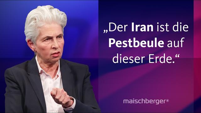 Iran, NATO und Wehrdienst: Marie-Agnes Strack-Zimmermann und Jan van Aken diskutieren | maischberger